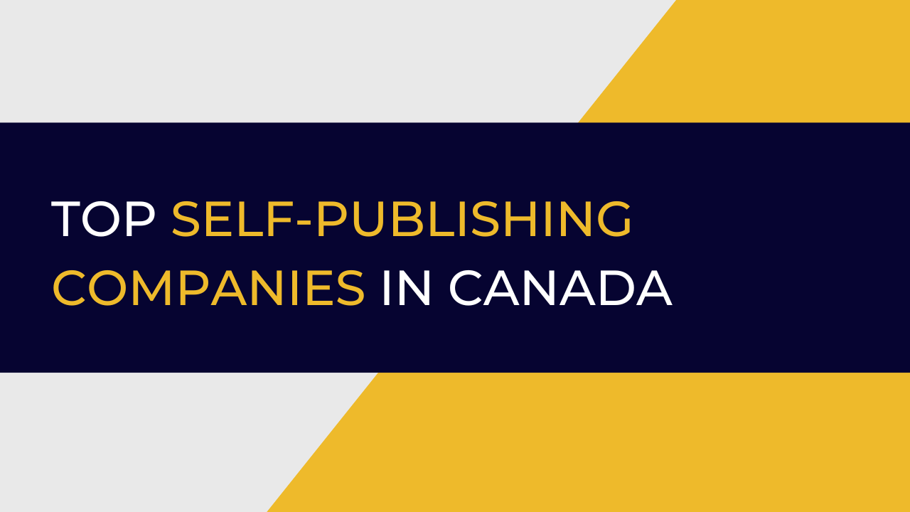 Top self-publishing companies in Canada